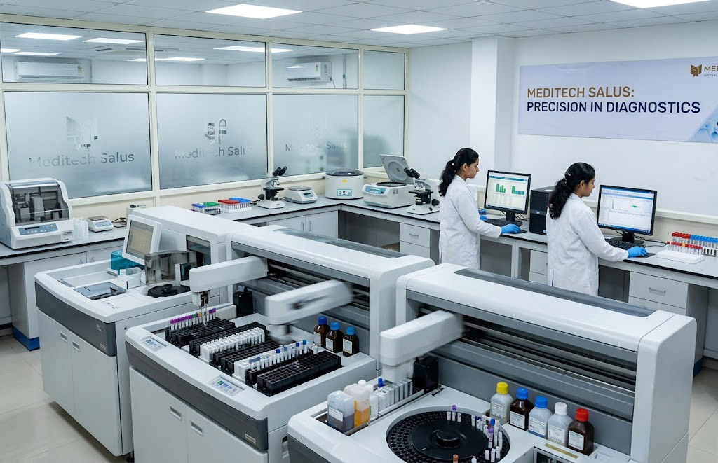 Laboratory interior